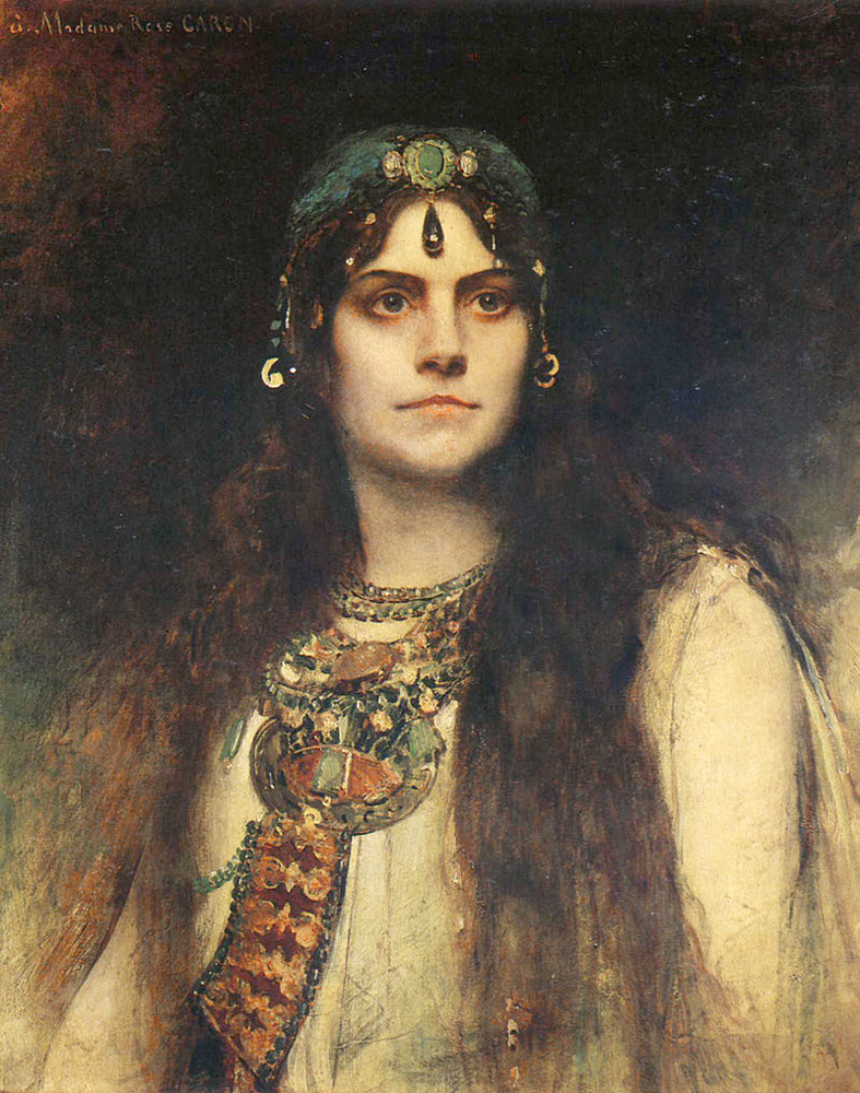 rose caron in the role of salammbo